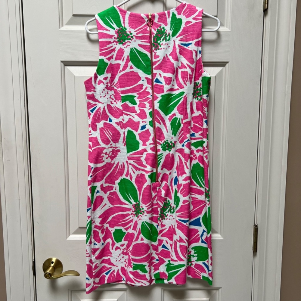 NWT Floral Sheath Dress with Key Cutout - Picture 2 of 6